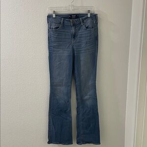 Hollister mid rise boot cut jeans 8 Long